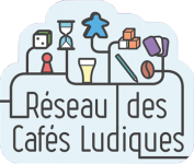 Logo Réseau des Cafés Ludiques